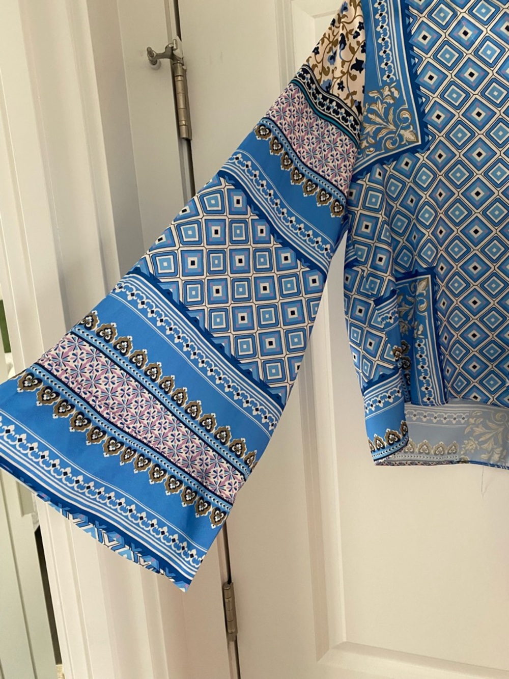 Lulu's Blue Multi-Print Matching Set - Picture 2 of 6